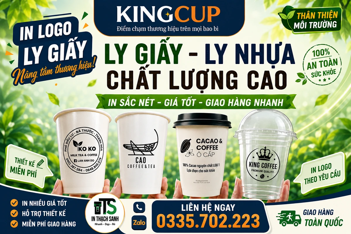 Kingcup - Giải pháp bao bì F&B chuyên nghiệp