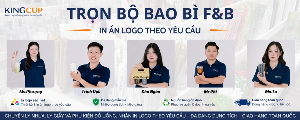 Kingcup - Giải pháp bao bì F&B chuyên nghiệp