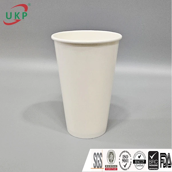 Ly giấy trắng 16oz (473ml/500ml) Ø90 UKP