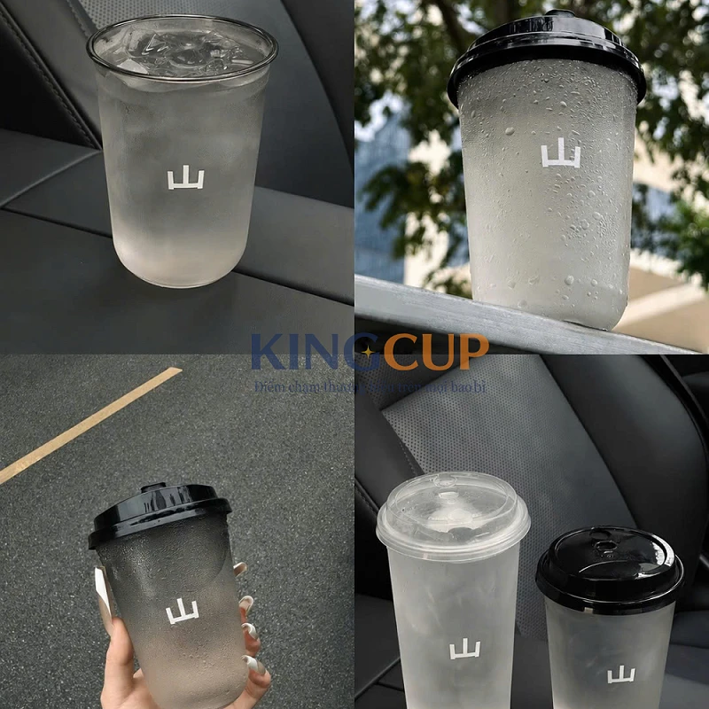 Ly Nhựa Đáy Bầu PP 95 - 700ml Trong Suốt Cao Cấp