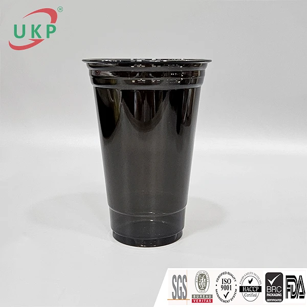 Ly Nhựa PET Đen Phi 93 – 16oz (470ml)