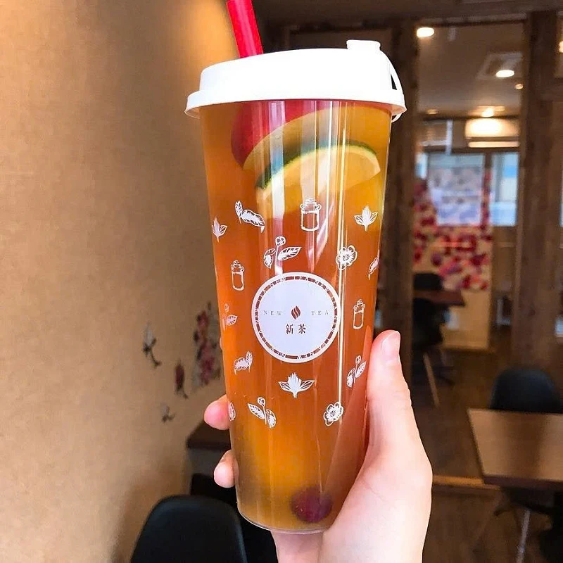 Ly nhựa PP Tim Trong Cứng 700ml Ø90