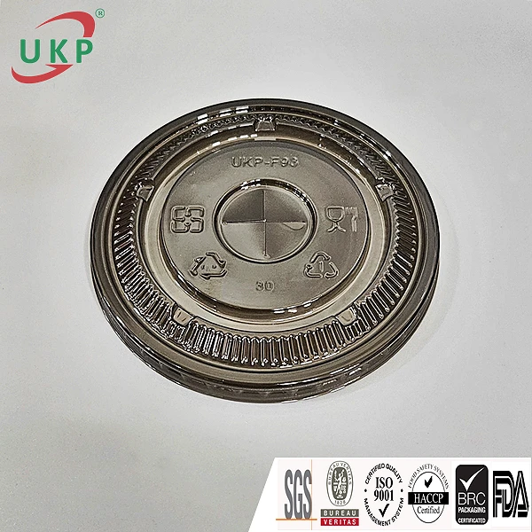 Nắp Bằng PET Phi 93 Màu Đen