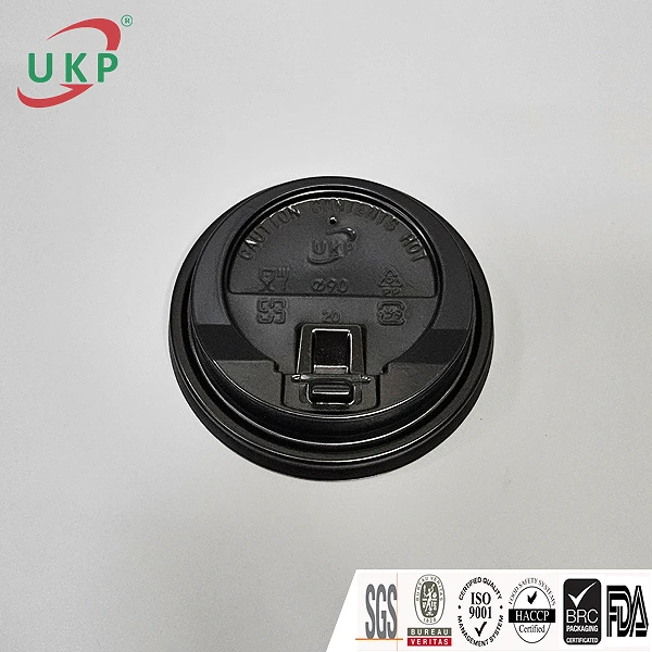 Nắp Uống Trực Tiếp PP Ø90 Màu Đen