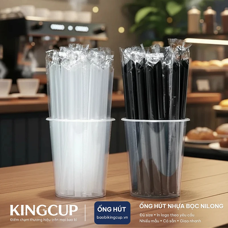 Ống Hút Nhựa Bọc Nilon Phi 6 - Phi 8 - Phi 12