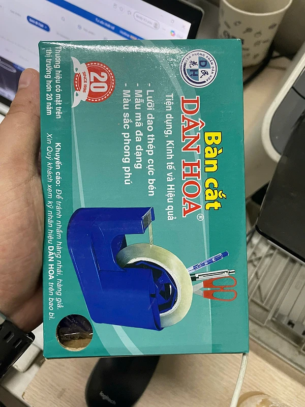 Bàn Cắt Băng Dính Dán Cốc Dân Hoa Loại Lớn liên quan