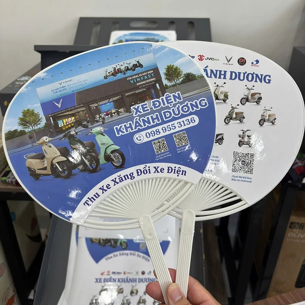 In Quạt Nhựa Quảng Cáo Theo Yêu Cầu liên quan