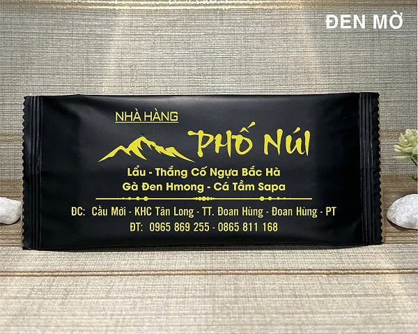 Khăn Ướt Dùng Một Lần In Logo Theo Yêu Cầu liên quan