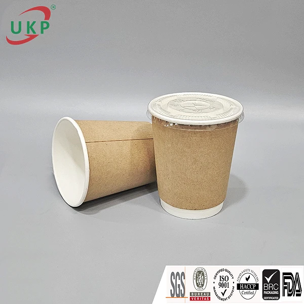 Ly giấy Kraft 2 lớp 8oz (236ml/270ml) Ø80 UKP liên quan