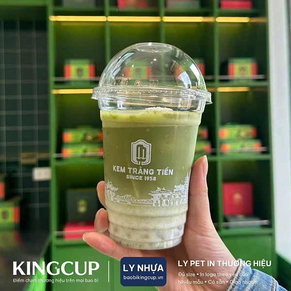 Ly Nhựa PET Trong Suốt In Logo Theo Yêu Cầu liên quan