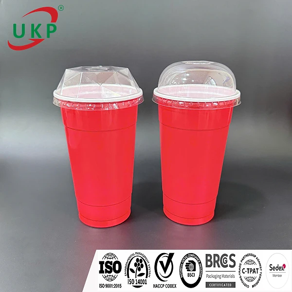 Ly Nhựa PP Trắng Đỏ Phi 95 – 700ml liên quan