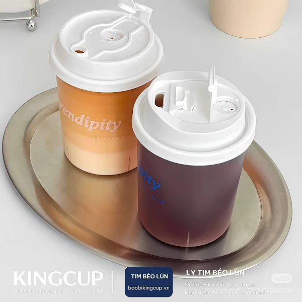 Ly Nhựa Tim Béo Lùn 500ml, 700ml In Logo Theo Yêu Cầu liên quan